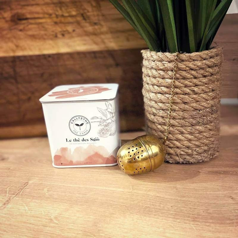 CALLYSTHÉ -  Le thé des Sgiò Thé noir Darjeeling | A Fiera