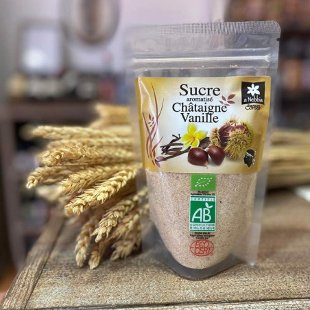LF NATURE CORSE - Sucre aromatisé Châtaigne Vanille BIO | A Fiera