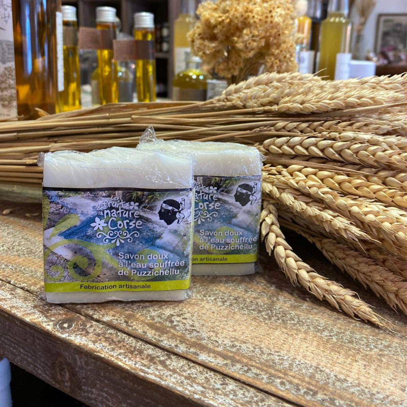 LF NATURE CORSE - Savon exfoliant à l’eau soufrée Puzzichellu | A Fiera