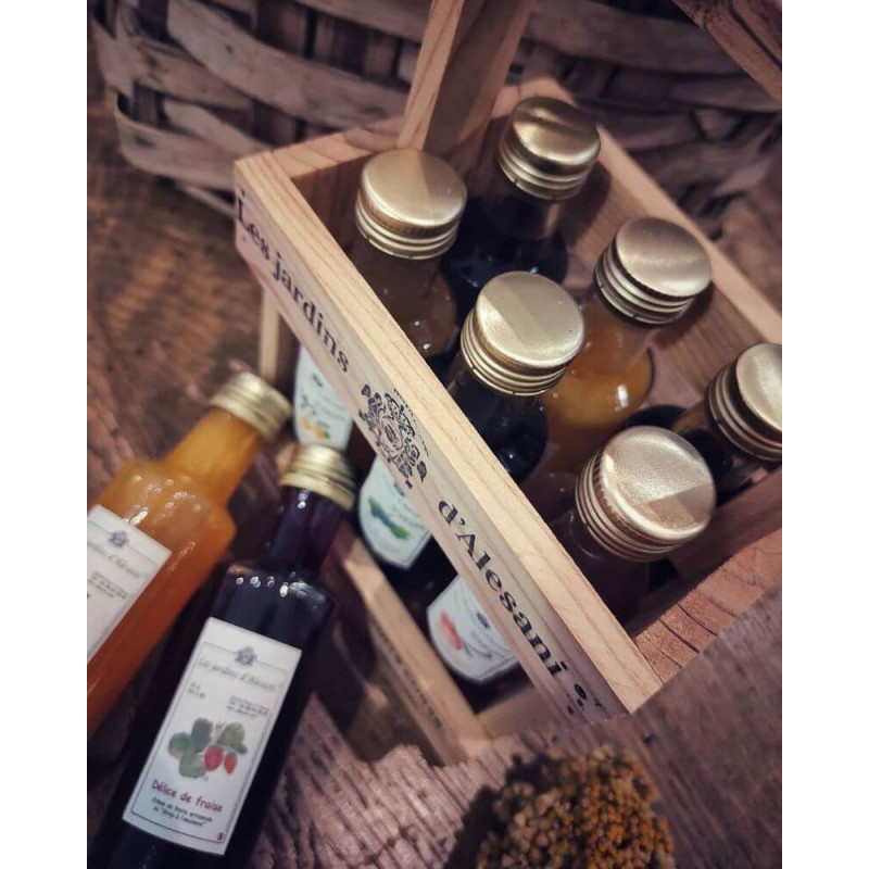 LES JARDINS D'ALESANI - Coffret en bois 6 bouteilles | A Fiera