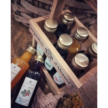 LES JARDINS D'ALESANI - Coffret en bois 6 bouteilles | A Fiera