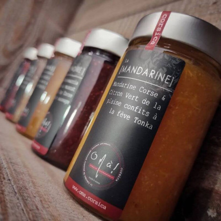 O MÀ GOURMANDISES - Préparation artisanale Mandarine Citron vert Fève Tonka | A Fiera
