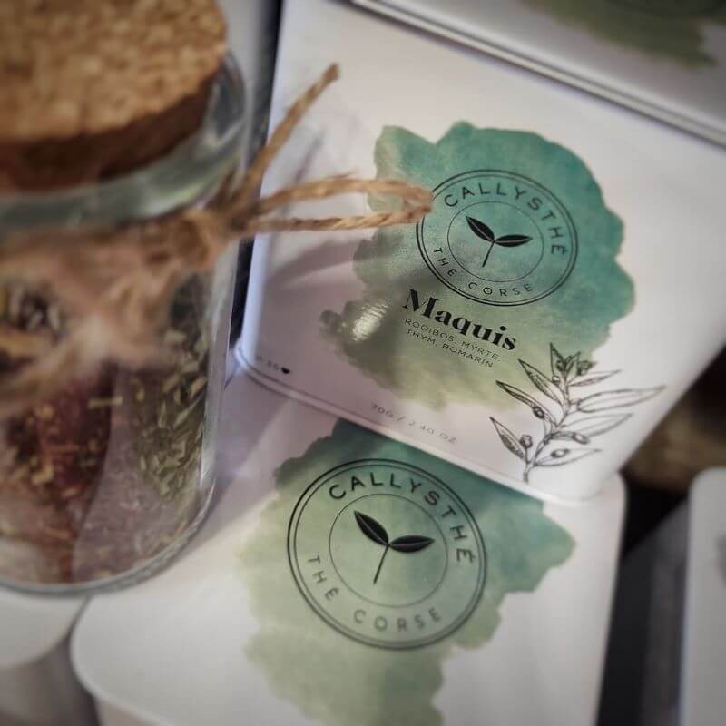 CALLYSTHÉ - Infusion Maquis Boite métal | A Fiera