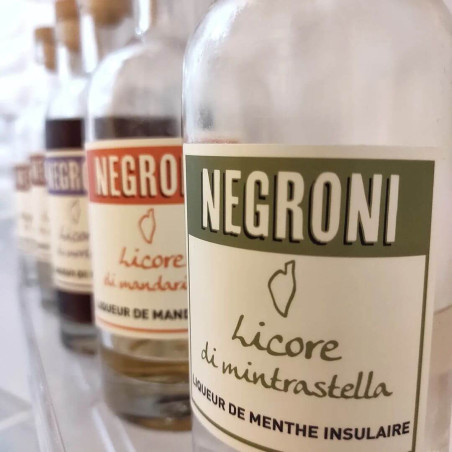 NEGRONI - Liqueur de menthe insulaire 70 cl | A Fiera