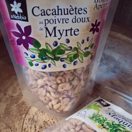 LF NATURE CORSE - Cacahuètes au poivre doux de Myrte | A Fiera