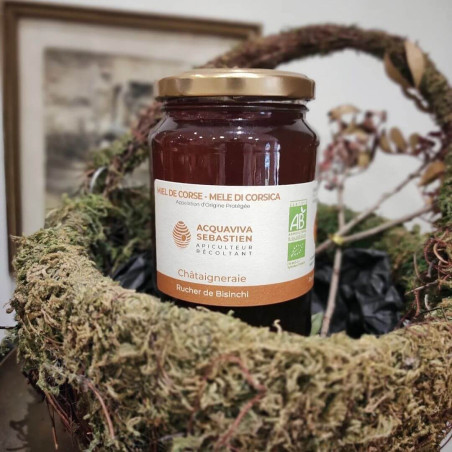 ACQUAVIVA SEBASTIEN - Miel AOP de Corse Châtaigneraie 500 gr | A Fiera