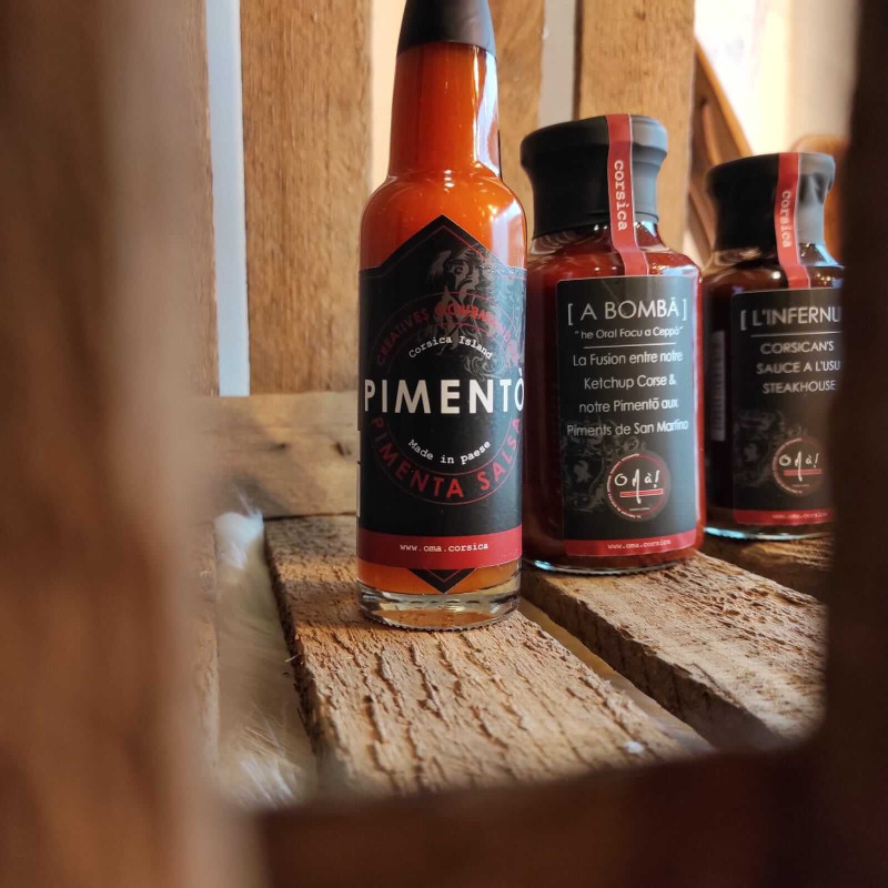 O MÀ GOURMANDISES - Pimentò Sauce piquante de Corse | A Fiera
