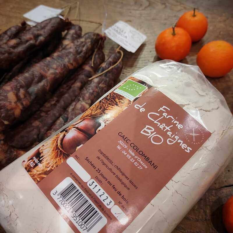 GAEC COLOMBANI - Farine de châtaigne corse BIO | A Fiera