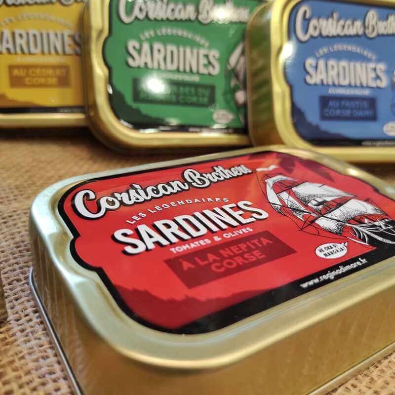 REGINA DI MARE - Sardines Tomates Olives Nepita de Corse | A Fiera