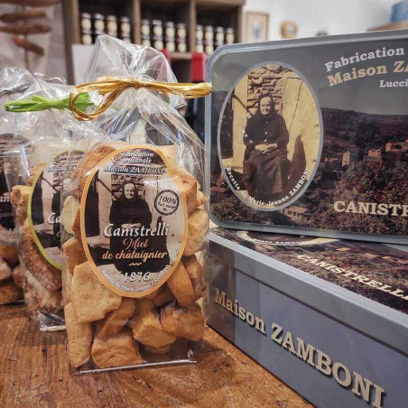 MAISON ZAMBONI - Canistrelli au Miel de châtaignier | A Fiera