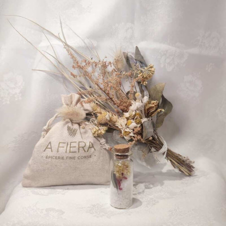 PER A VITA - Fiole Breloque Croix Traditions corses | A Fiera