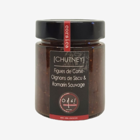 O MÀ GOURMANDISES - Chutney Figue Oignons de Sisco & Romarin | A Fiera