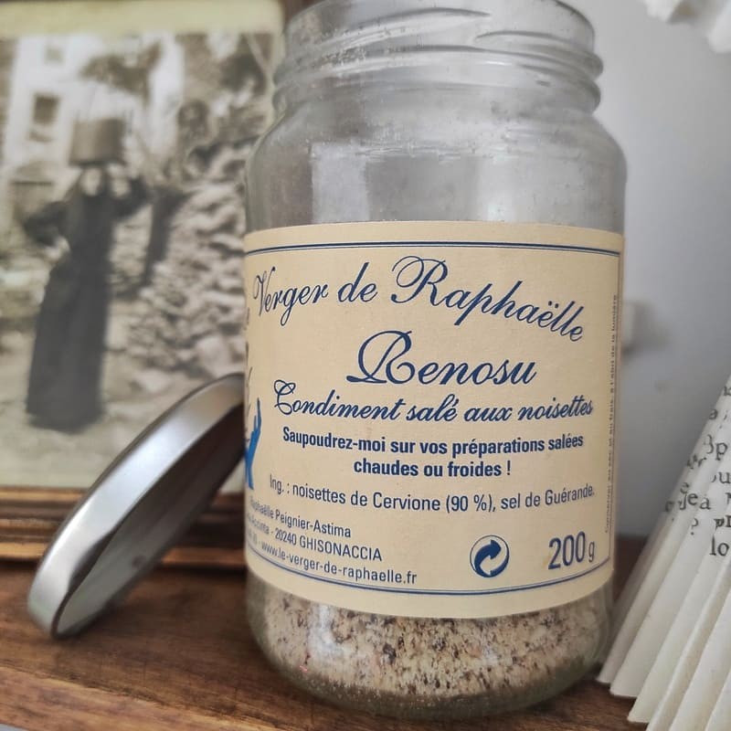 LE VERGER DE RAPHAËLLE - Condiment salé aux noisettes corses | A Fiera