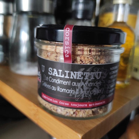 O MÀ GOURMANDISES - U Salinettu Condiment salé Amande Romarin | A Fiera