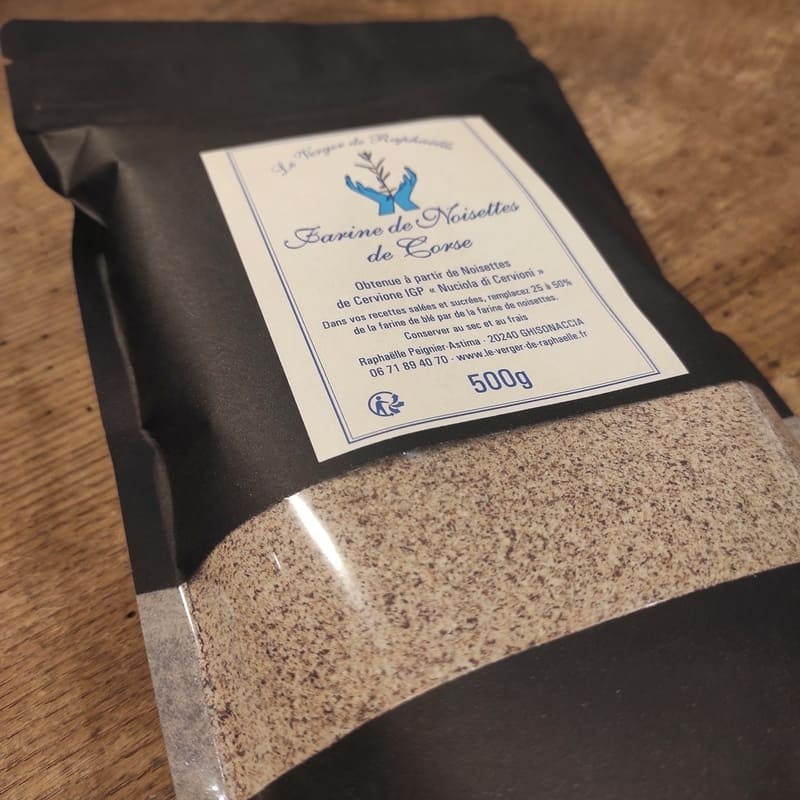 LE VERGER DE RAPHAËLLE - Farine de Noisettes de Corse | A Fiera