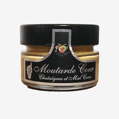 L'ATELIER DE LA MOUTARDE CORSE- Moutarde Châtaignes Miel Corse|A Fiera