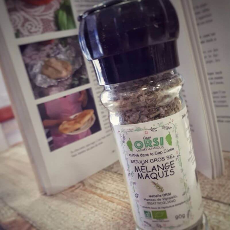 CASA ORSI - Moulin mélange Maquis Gros sel | A Fiera