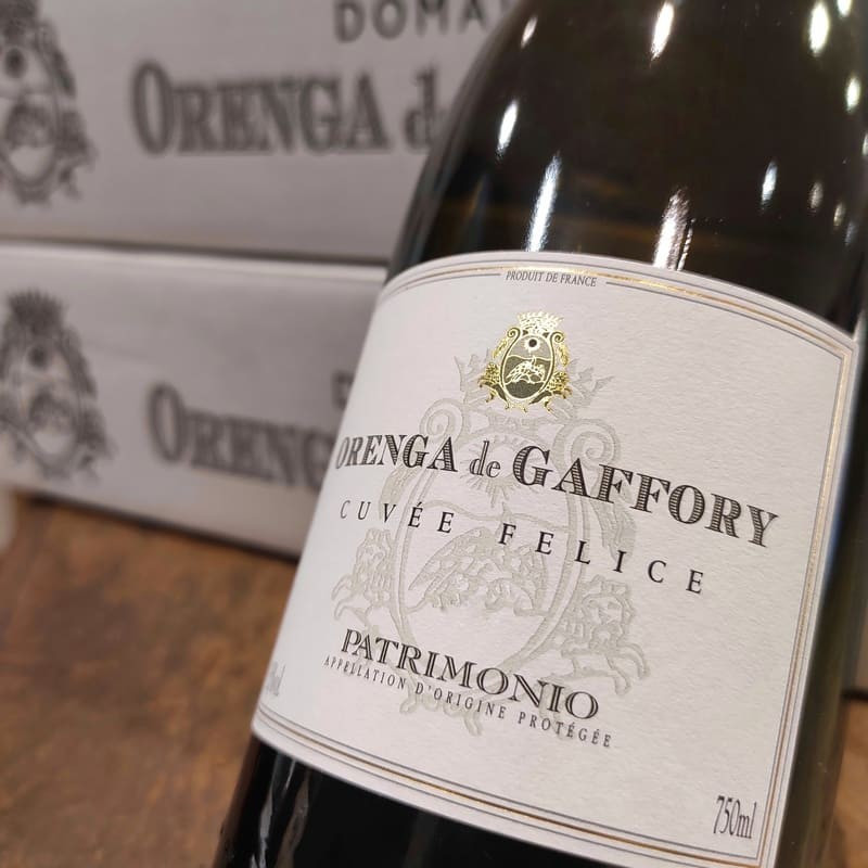 DOMAINE ORENGA DE GAFFORY - Vin Blanc Cuvée Felice | A Fiera