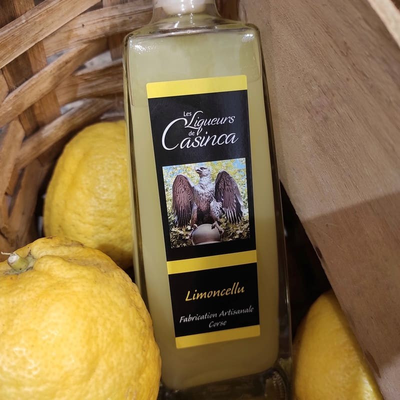 LES LIQUEURS DE CASINCA - Liqueur artisanale Limoncellu 50cl | A Fiera