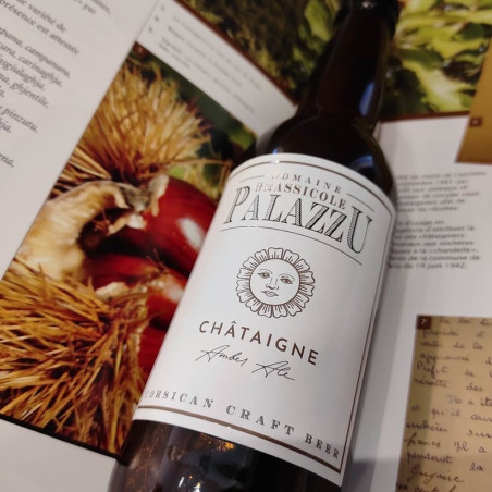 DOMAINE BRASSICOLE PALAZZU - Bière à la Châtaigne Amber Ale | A Fiera
