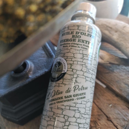 L'OLIU DI PETRU - Huile d'olive vierge extra AOP Grès 20 cl | A Fiera
