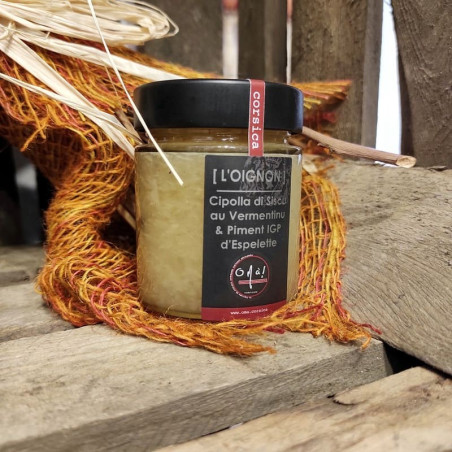 O MÀ GOURMANDISES - Oignons Vermentinu Piment d'Espelette | A Fiera