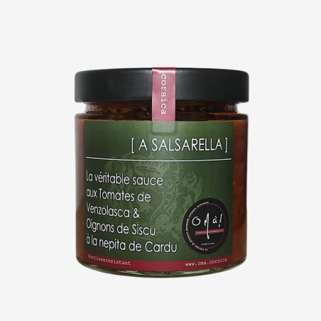 O MÀ GOURMANDISES - Sauce Tomates corses Oignons de Siscu | A Fiera