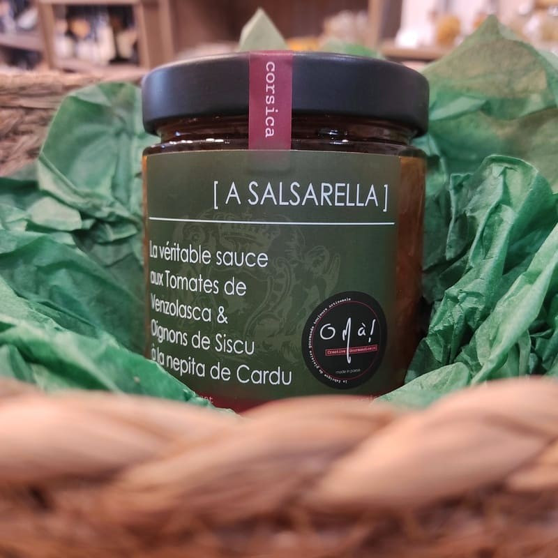 O MÀ GOURMANDISES - Sauce Tomates corses Oignons de Siscu | A Fiera