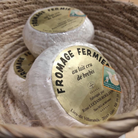 ROSE LUCIANI-ROGLIANO - Fromage affiné au lait cru de Brebis |A Fiera