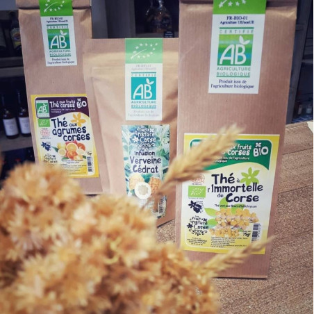 LF NATURE CORSE - Thé vrac à l'Immortelle de corse BIO | A Fiera