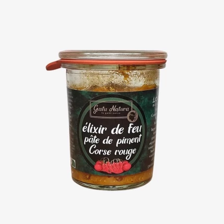 GUSTU NATURA - Elixir de feu Pâte de piment corse rouge | A Fiera