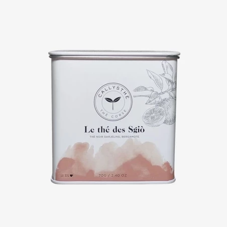 CALLYSTHÉ -  Le thé des Sgiò Thé noir Darjeeling | A Fiera