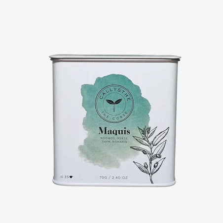 CALLYSTHÉ - Infusion Maquis Boite métal | A Fiera