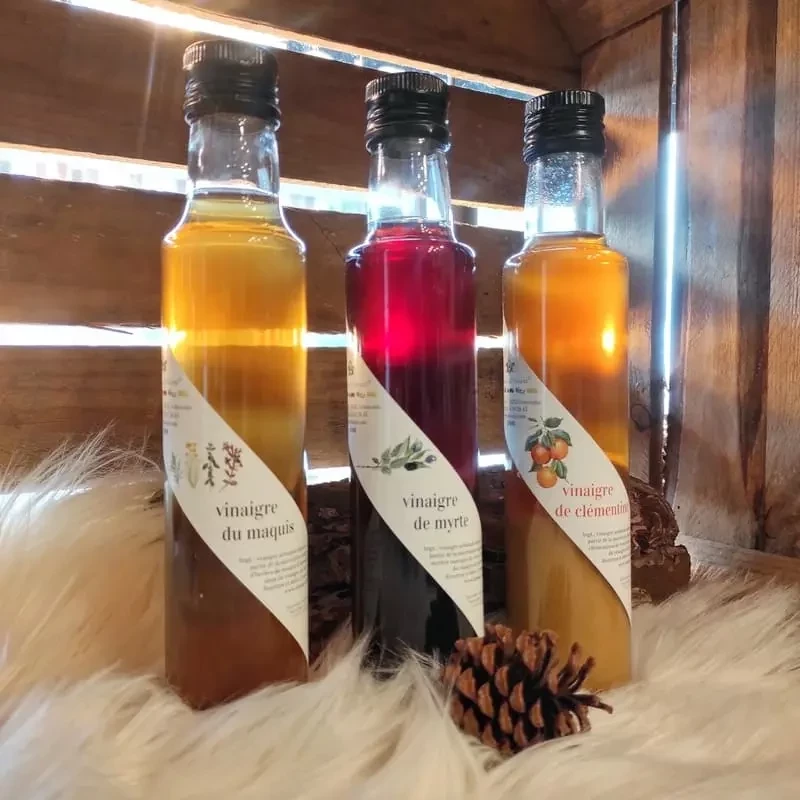 LES JARDINS D'ALESANI - Vinaigre de myrte sauvage 25 cl | A Fiera