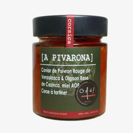 O MÀ GOURMANDISES - Caviar de Poivron rouge A Pivarona | A Fiera