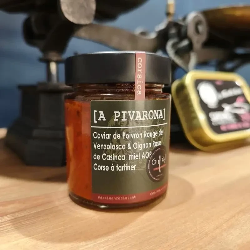 O MÀ GOURMANDISES - Caviar de Poivron rouge A Pivarona | A Fiera