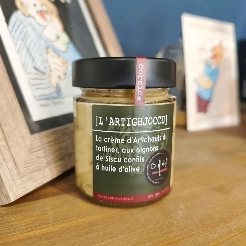 O MÀ GOURMANDISES - Crème d'Artichaut Oignons de Siscu confits|A Fiera