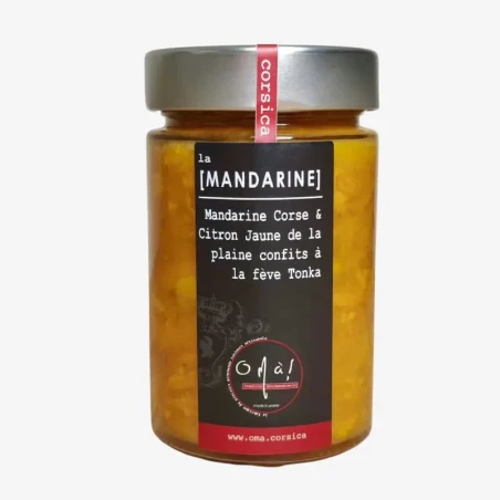 O MÀ GOURMANDISES - Préparation artisanale Mandarine Citron vert Fève Tonka | A Fiera