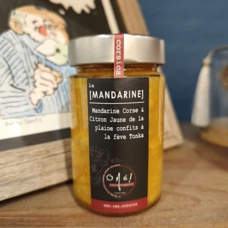 O MÀ GOURMANDISES - Préparation artisanale Mandarine Citron vert Fève Tonka | A Fiera