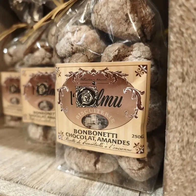 BISCUITERI L'OLMU - Bonbonetti Chocolat Amandes | A Fiera