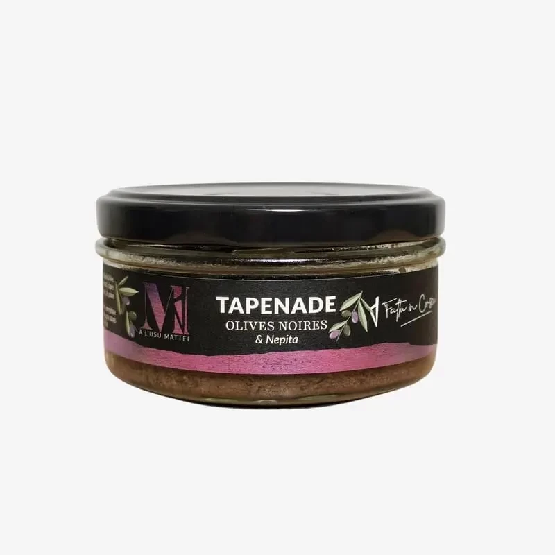 À L'USU MATTEI - Tapenade Olives noires Nepita | A Fiera