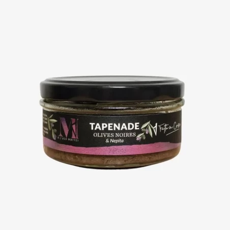 À L'USU MATTEI - Tapenade Olives noires Nepita | A Fiera