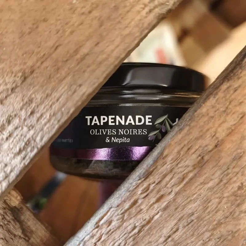 À L'USU MATTEI - Tapenade Olives noires Nepita | A Fiera