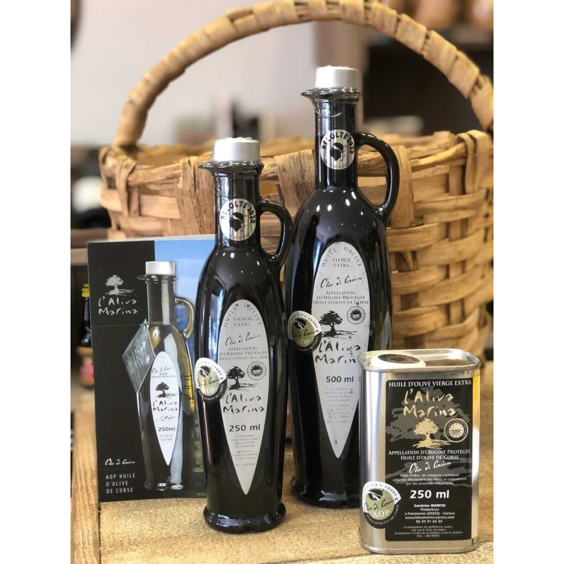L'ALIVA MARINA - Huile d'olive vierge extra Amphore AOP 25cl | A Fiera