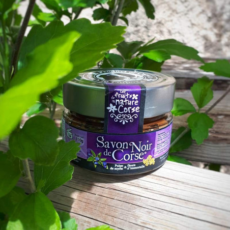 LF NATURE CORSE - Savon noir de Corse Myrte Fleur d'immortelle|A Fiera