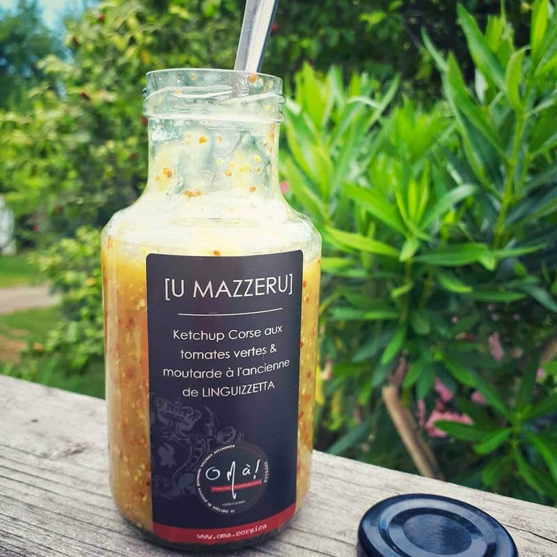 O MÀ GOURMANDISES - U Mazzeru Tomate verte & Moutarde Corse | A Fiera