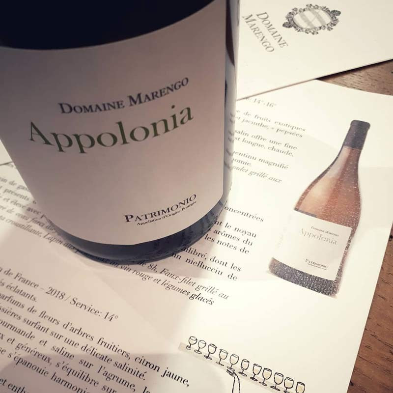 DOMAINE MARENGO -  Vin Blanc Appolonia | A Fiera