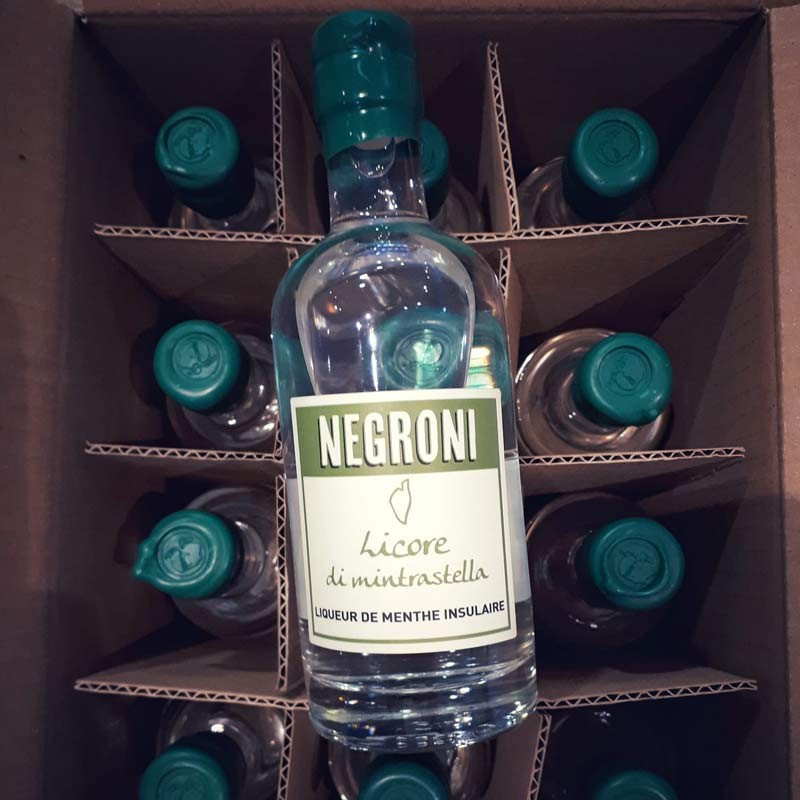 NEGRONI - Liqueur de menthe insulaire 35cl | A Fiera