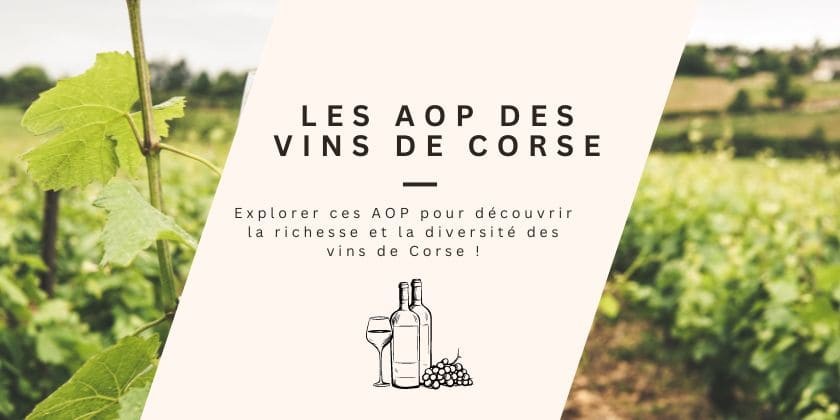 Le saviez-vous... Les AOP des vins de Corse