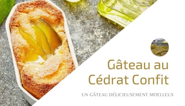 Cucina Corsa... Gâteau au Cédrat Confit